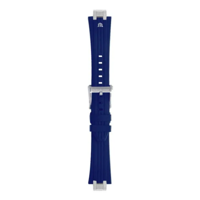 Bracelet caoutchouc bleu Aikon 25mm ML640-005027 Maurice Lacroix