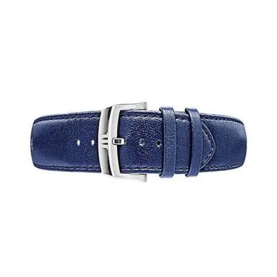 Bracelet cuir bleu Maurice Lacroix Eliros 20mm ML740-005011