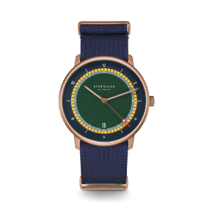 NAOS Argo Bronze vert foncé or nato bleu S01-NAX48-FI08