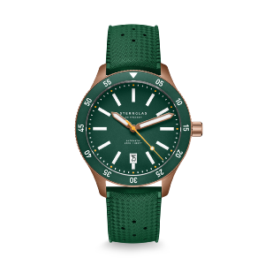 MARUS 2.0 vert bronze caoutchouc vert foncé S02-MA35-KA06