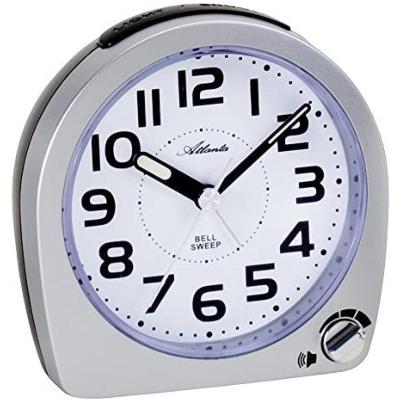 Réveil quartz argenté Atlanta PR1738-19