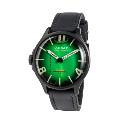 Montre DARKMOON 3343 46.5mm acier PVD vert EDITION KAMA