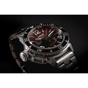 Montre SOMMERSO 9521/MT 46mm bordeaux acier