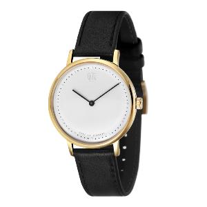 Montre Gropius 2H DuFa dore blanche DF9020-03