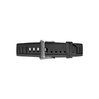 Bracelet caoutchouc noir Aikon 25mm ML640-005007 Maurice Lacroix