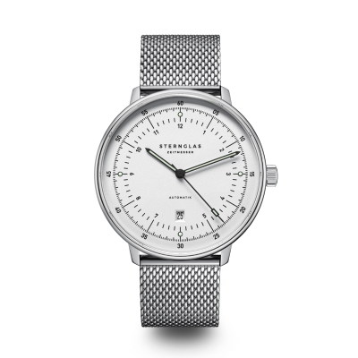 HAMBURG automatique argenté milanais argenté S02-HH47-MI04