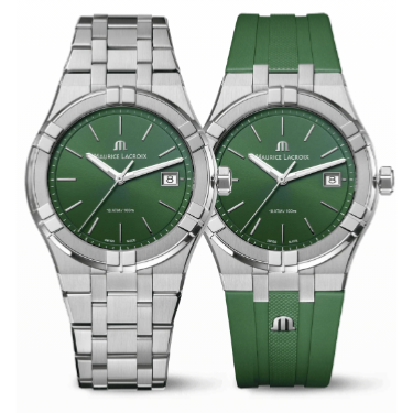 AIKON Quartz verte 40mm strap set AI1108-SS00F-630-D
