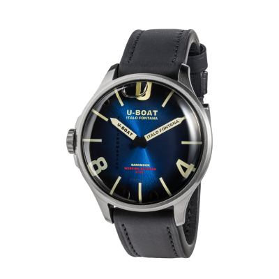 Montre DARKMOON 3340 46.5mm acier bleu EDITION KAMA