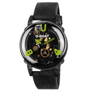 Montre U-65 3351 44mm verte rubber noir PVD