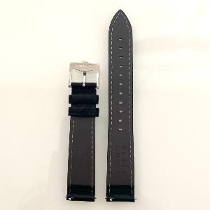 Bracelet cuir noir 18mm Dufa DF-9001