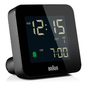 Rveil carr noir digital Braun, radio-pilot BC09B-DCF