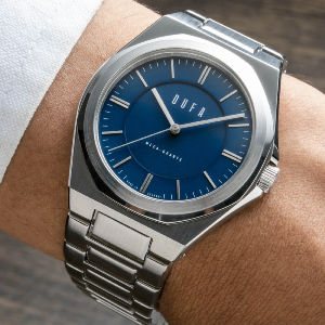 Montre Wachsmann DuFa bleue DF9037-33