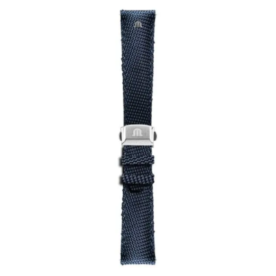 Bracelet nylon bleu Pontos 21mm ML635-005004 Maurice Lacroix