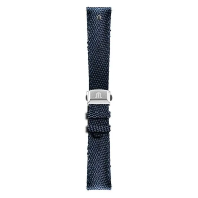 Bracelet nylon bleu Pontos 20mm ML635-005006 Maurice Lacroix