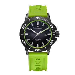 PONTOS S SOLAR jaune rubber 42mm  - PT1008-DLB00-330-5
