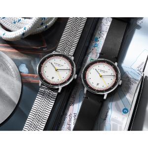 Montre HAMBURG Edition HAFEN - Bracelet acier S01-HHH16-ME08