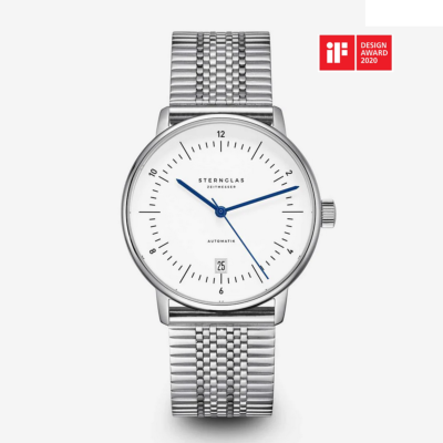 Montre NAOS AUTOMATIQUE white - bracelet superslim S02-NA44-ME08