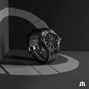 AIKON Automatic PVD gunmetal 42mm AI6008-PVB00-330-2