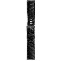 Bracelet nylon noir Pontos S Diver 22mm ML635-005011 Maurice Lacroix
