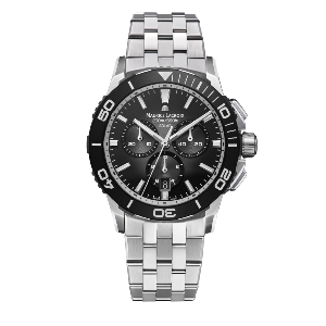 PONTOS S SOLAR chrono noir acier 42mm  - PT1038-SSL22-330-1