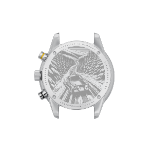 Montre TACHYMETER 2.0 - Bracelet cuir noir S01-TM06-MO01
