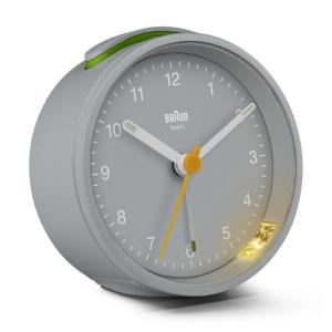 Réveil rond gris Braun BC012G