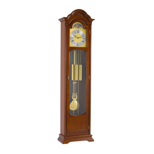 Horloge de parquet 01231-030451, mouvement mécanique 8 jours à balancier, mélodie (Westminster)