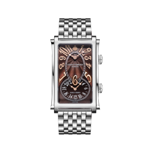 Prominente Iconico Doble Tiempo brun - acier - 1112B.1TM