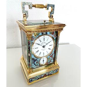 Pendule d'officier L'Epée VENITIENNE CLOISONNEE 703.51