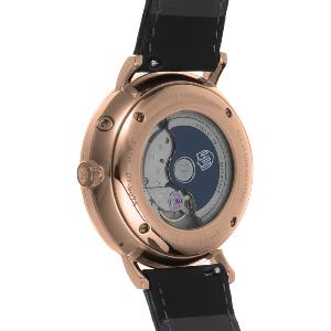 Montre Aalto Automatic Power Reserve DuFa or rose noire DF9024-04
