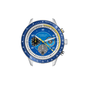 Montre TACHYMETER 2.0 - Bracelet cuir noir S01-TM06-MO01