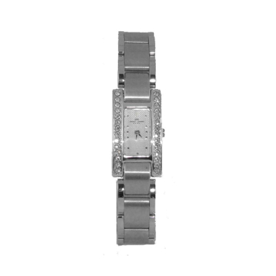 Montre femme quartz acier et zircon - Jaquet Girard Z204.290