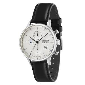 Montre Van der Rohe Barcelona Chrono DuFa blanche DF9021-06