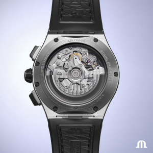 Aikonic Chrono Skeleton 43mm AC8018-SSL20-030-2 