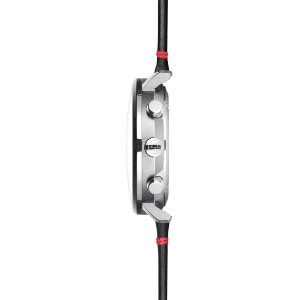 HAMBURG CHRONO Edition Neuwerk bracelet cuir noir  S01-HCN03-VI29