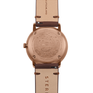 NAOS Argo Bronze vert foncé or cuir marron S01-NAX48-VI17