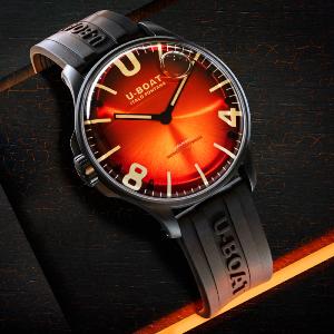Image d'une montre en acier PVD