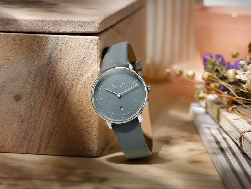 NAOS Edition Flora bleu glacier